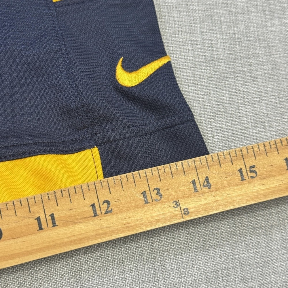 Nike West Virginia Basketball Shorts Mens 2XL Blue Athletic Drawstring Dri-FIT - Picture 8 of 11